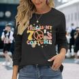 Groovy This Is My 70S Costume 70 Styles 1970S Vintage Hippie Long Sleeve T-Shirt Gifts for Her