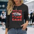 This Guy Loves Cars Supercar Sports Car Exotic Concept Boys Long Sleeve T-Shirt Gifts for Her