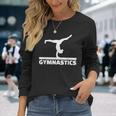 Gymnastics Balance Beam Long Sleeve T-Shirt Gifts for Her