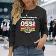 Hab Es Mir Nicht Gesüt Ein Ossi Zu Sein Estdeutsch Langarmshirts Geschenke für Sie