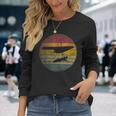 Hang Gliding Glide Glider Vintage Distressed Retro 70'S 80'S Long Sleeve T-Shirt Gifts for Her