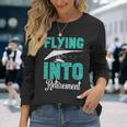 Hangglider Pilot Hang Gliding Equipment Helmet Hang Glider Long Sleeve T-Shirt Gifts for Her