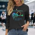Hello Darkness Total Solar Eclipse 2024 Women Long Sleeve T-Shirt Gifts for Her