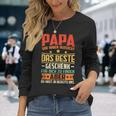 Herren Papa Undater Geschenk Lustiger Spruch Herrenatertag Langarmshirts Geschenke für Sie