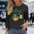 Hoy Se Bebe St Patrick Day Dominican Long Sleeve T-Shirt Gifts for Her