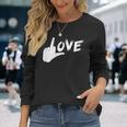 Humoristique Fuck Love T-shirt à manches longues Cadeaux pour elle