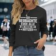 Ich Beobachte Euch Alle Und Mache Mir Notizen German Langarmshirts Geschenke für Sie