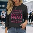 Ich Bin Die Legendäre Böse Alte Frau Langarmshirts in Schwarz Geschenke für Sie