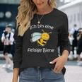 Ich Bin Eine Fleißige Biene Beker Bienchen Insekt I'm A Langarmshirts Geschenke für Sie