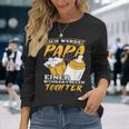 Ich Werde Papa Einer Tochterater Loading Pregnant Baby Langarmshirts Geschenke für Sie