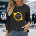 Indiana Total Solar Eclipse America April 040824 Usa Long Sleeve T-Shirt Gifts for Her