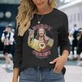 Jay And Silent Bob Buddy Christ Circle Portrait Long Sleeve T-Shirt Gifts for Her