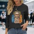 Jesus Has Rizzen Vintage Watercolor For Women Long Sleeve T-Shirt Gifts for Her