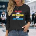 Jiu Jitsu Dad Like A Normal Dad Only Cooler Father's Day Long Sleeve T-Shirt Gifts for Her
