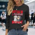 Just Call A Christmas Beast With Cute Penguin And Snowman Long Sleeve T-Shirt Gifts for Her