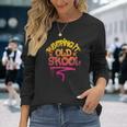 Keeping It Old Skool Hip Hop 80S 90S Graffiti Long Sleeve T-Shirt Gifts for Her