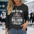 Kö Carambolage Billiard Cue Langarmshirts Geschenke für Sie