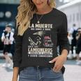 La Muerte Nos Sonríe A Todos Solo Los Camioneros Devuelven Camiseta de manga larga Regalos para ella