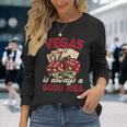 Las Vegas Ruft An Und Ich Muss Gehen Lv Nevada Casino S Langarmshirts Geschenke für Sie