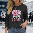 Loser Lover Dripping Heart Pink 5S For Women Long Sleeve T-Shirt Gifts for Her