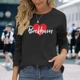 I Love Beckham First Name I Heart Named Long Sleeve T-Shirt Gifts for Her