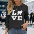 I Love My Chow Chow Cute Animal Lover Dog Long Sleeve T-Shirt Gifts for Her