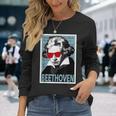 Ludwig Van Beethoven Poster Style Graphic Long Sleeve T-Shirt Gifts for Her