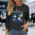 Maccallum Clan Family Last Name Scotland Scottish Long Sleeve T-Shirt Gifts for Her