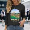 Malaga Spain Travel Catedral De Malaga Traveling Spain Trip Long Sleeve T-Shirt Gifts for Her