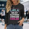 Malle Layla Sie Ist Schöner Jünger Geiler Layla Black S Langarmshirts Geschenke für Sie