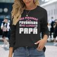 Meine Lieblingspersonen Ich Rufe Papa Für Eltern An Langarmshirts Geschenke für Sie