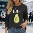 Mejor Medio Aguacate A Juego Pareja Aniversario Boda Keto Camiseta de manga larga Regalos para ella
