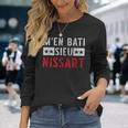 M'en Bati Sieu Nissart Nice Niçois T-shirt à manches longues Cadeaux pour elle