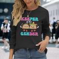 Mexican Gender Reveal Keeper Of The Gender Taco Long Sleeve T-Shirt Gifts for Her