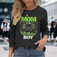 Mom Of The Birthday Boy Matching Video Gamer Birthday Party Long Sleeve T-Shirt Gifts for Her