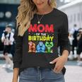 Mom And Dad Birthday Boy Gorilla Game Family Matching Long Sleeve T-Shirt Gifts for Her