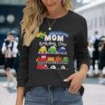 Mom Transportation Birthday Airplane Cars Fire Truck Train Long Sleeve T-Shirt Gifts for Her