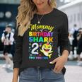 Mommy Of Birthday Shark 2Nd Matching Oufit Party For Family Long Sleeve T-Shirt Gifts for Her