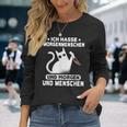 Morgenmuffel Morgen Und Menschen Ich Hasse Morgenschen Langarmshirts Geschenke für Sie