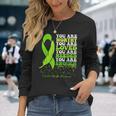 Motivational Support Warrior Mental Health Awareness Long Sleeve T-Shirt Gifts for Her