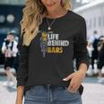 Motocross Life Behind Dirt Bike Bars Dirt Bike Long Sleeve T-Shirt Gifts for Her