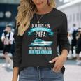 Motorboat Dad Boat Boat Boat Driver Langarmshirts Geschenke für Sie