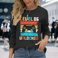 Nivel 6 Desbloqueado 6º Cumpleaños Gamer Regalos 6 Años Regalo Camiseta de manga larga Regalos para ella