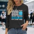 Ouzo Jammert Nicht Ouzo Macht Sein Job Langarmshirts Geschenke für Sie