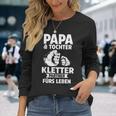 Papa & Tochter Kletterpartner Climbing Langarmshirts Geschenke für Sie