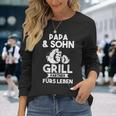 Papa Und Sohn Grillmeister Grilling Langarmshirts Geschenke für Sie