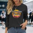 Paradise Found Retro Beach Scene Holiday Summer Long Sleeve T-Shirt Gifts for Her