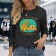 Pineapple On Pizza No One Needs Know Hawaiian Long Sleeve T-Shirt Gifts for Her