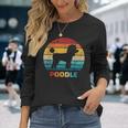 Poodle Vintage Langarmshirts Geschenke für Sie