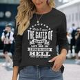 Recovery Opened The Gates Of Hell Spiritual Addiction Long Sleeve T-Shirt Gifts for Her